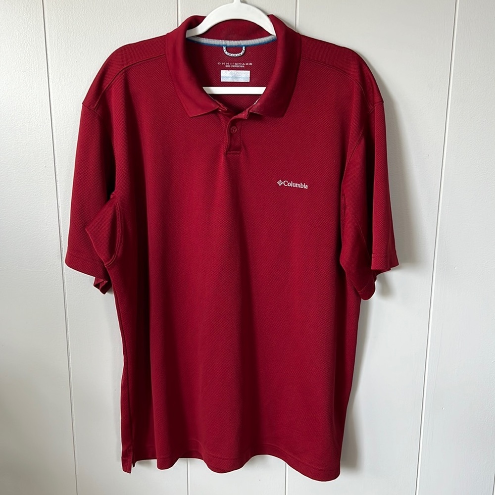 Columbia Men's Polo Shirt- XL